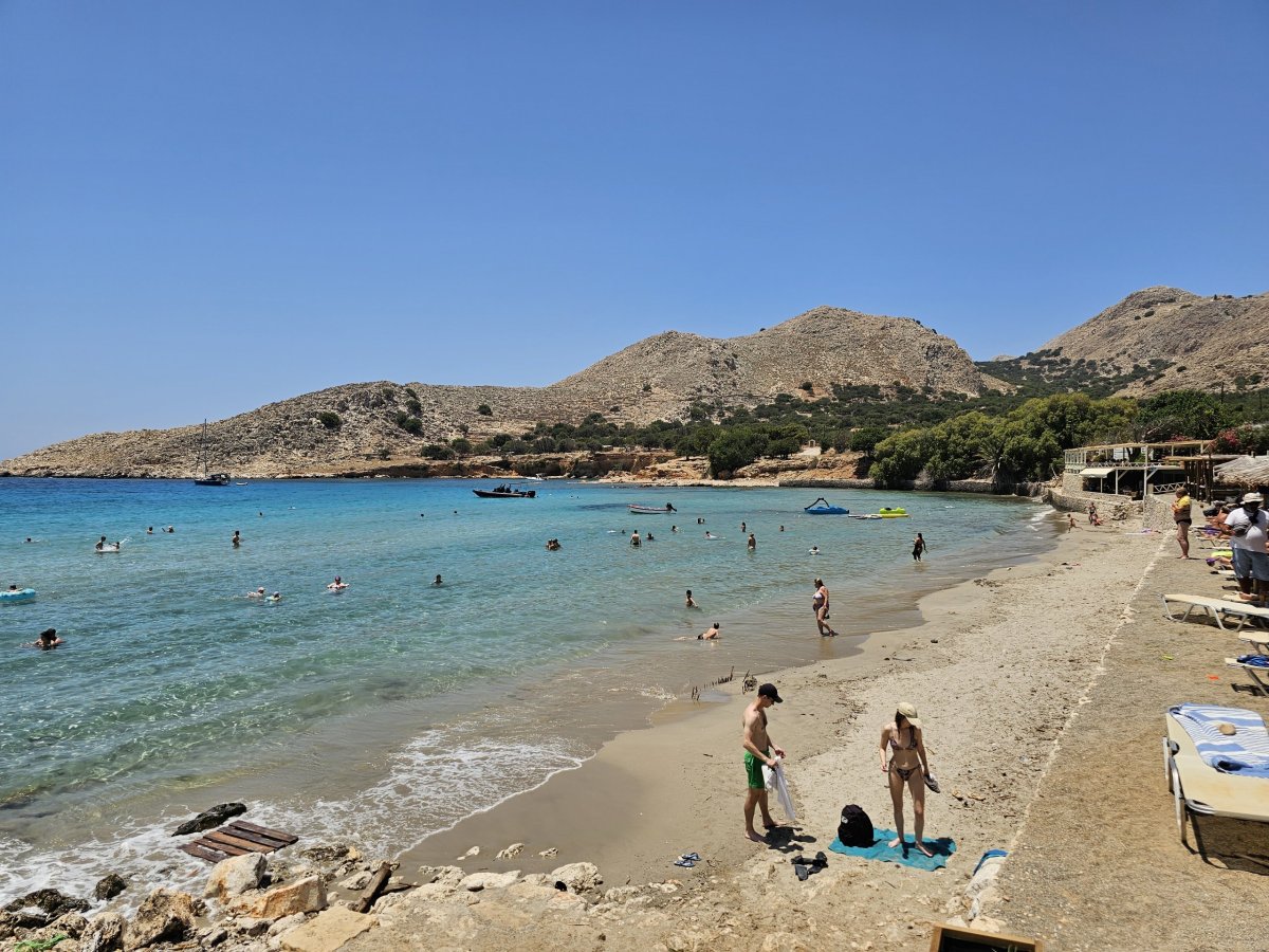 Vstup do vody, Pondamos Beach