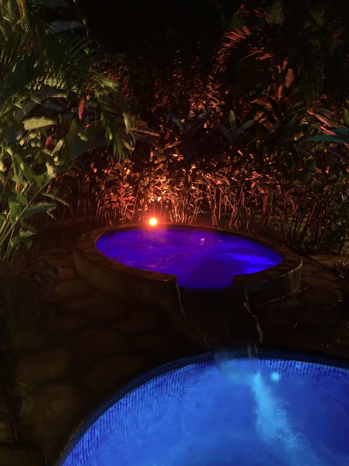 Apartmány San Gabriel večer