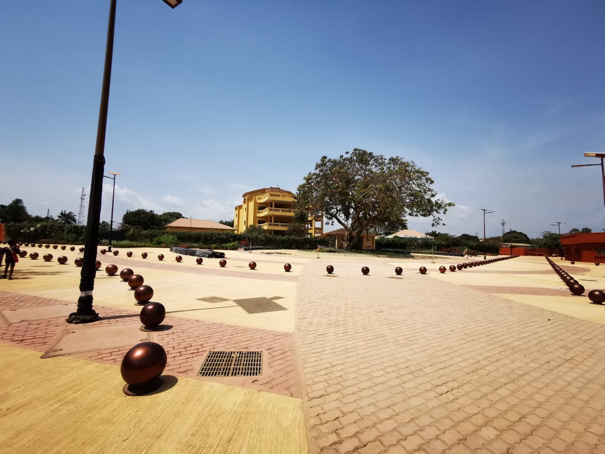 Otrokárske námestie v Ouidah