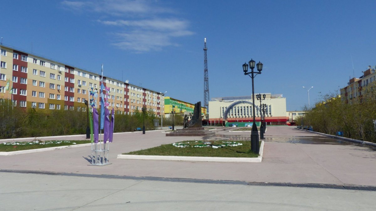 Hlavní náměstí v Udačném