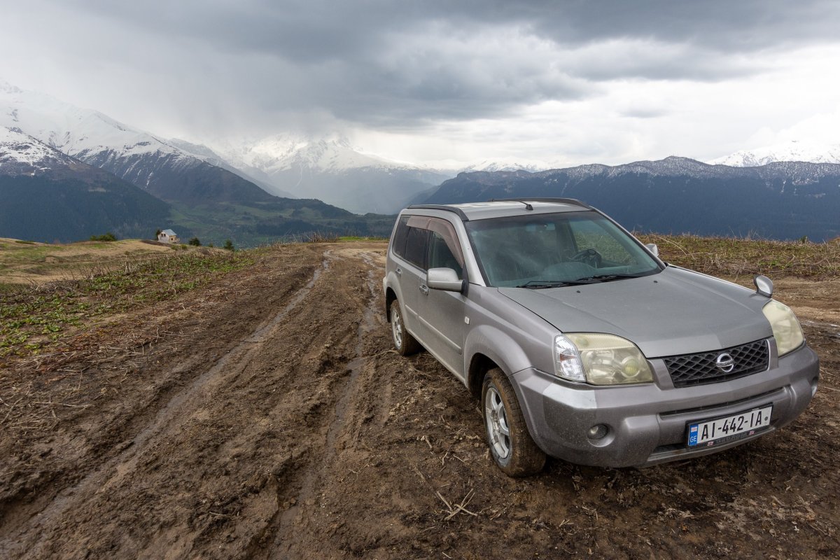 Tady už vypadá na pohodu, ale bylo to dobrodružné