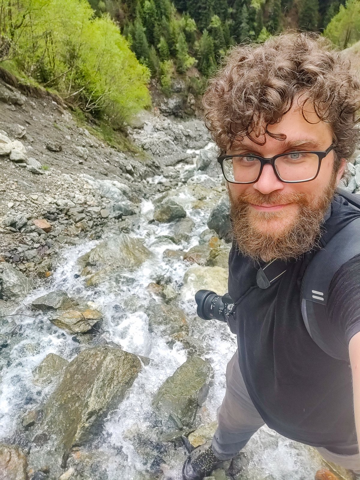 Tady se ještě usmívám :) 