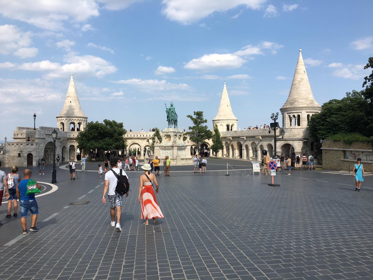 Nádvoří Rybářské bašty