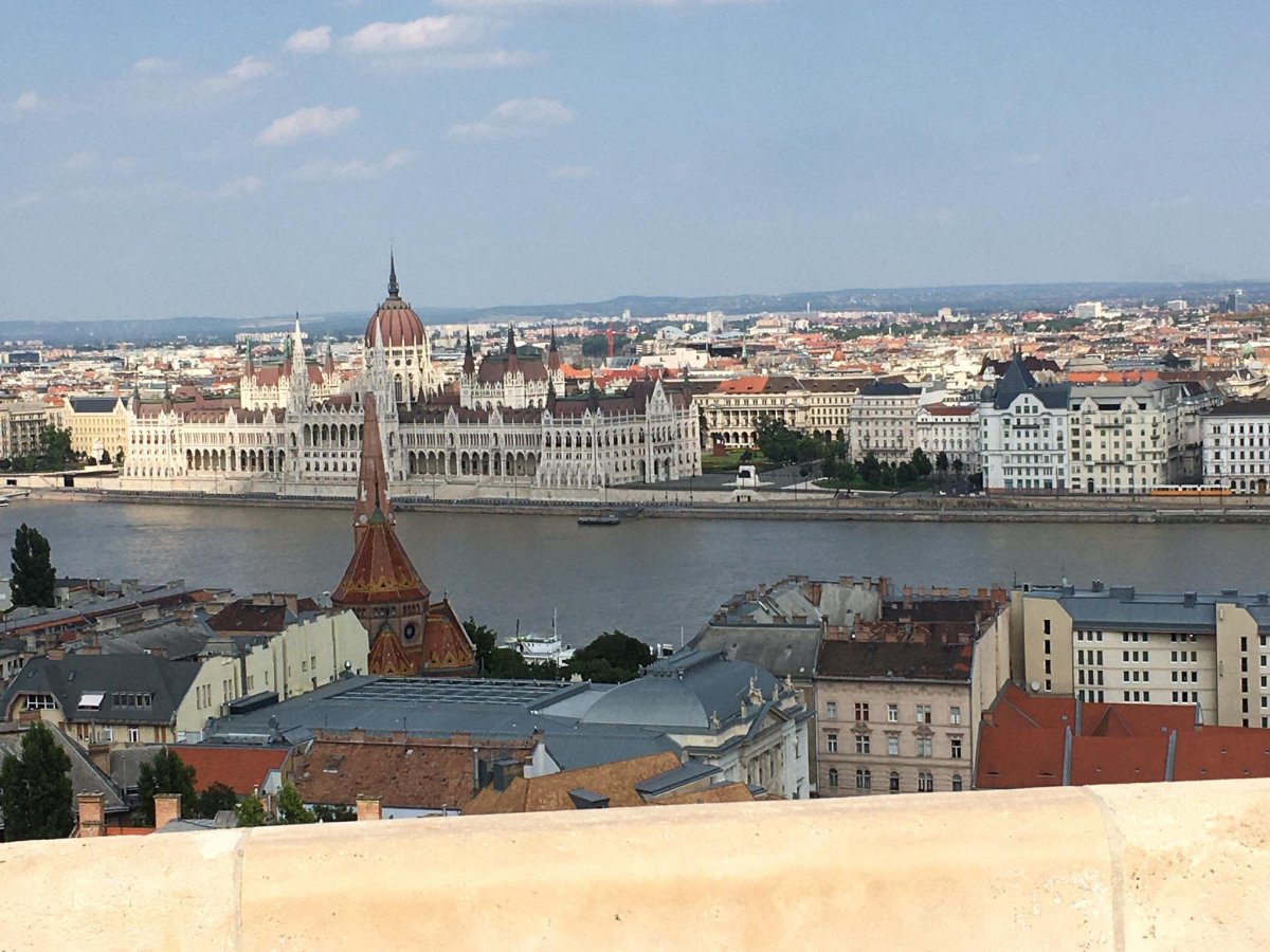 Výhled z Bašty na protější břeh