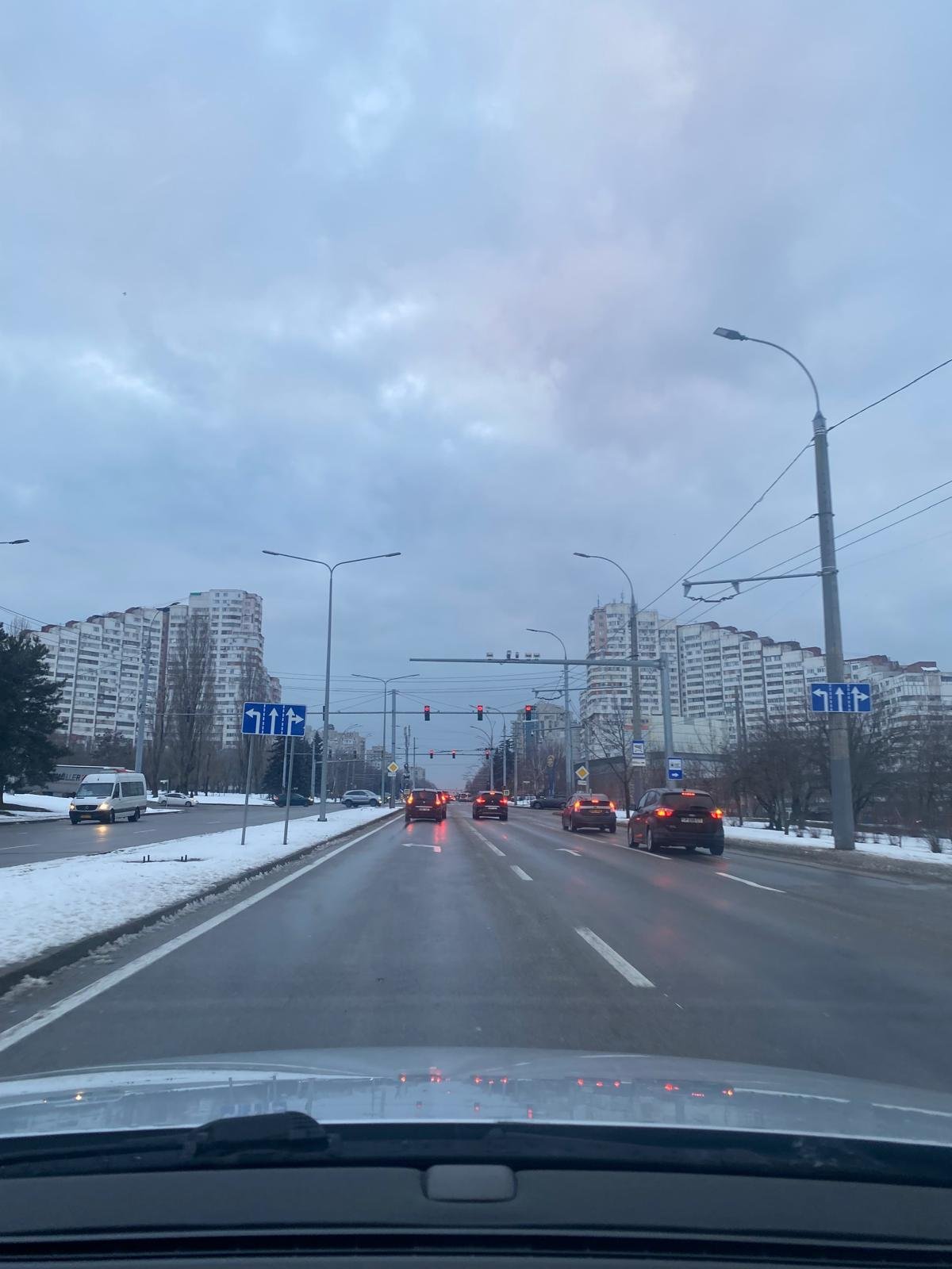 Bulvár Dacia a brána do Kišiněva