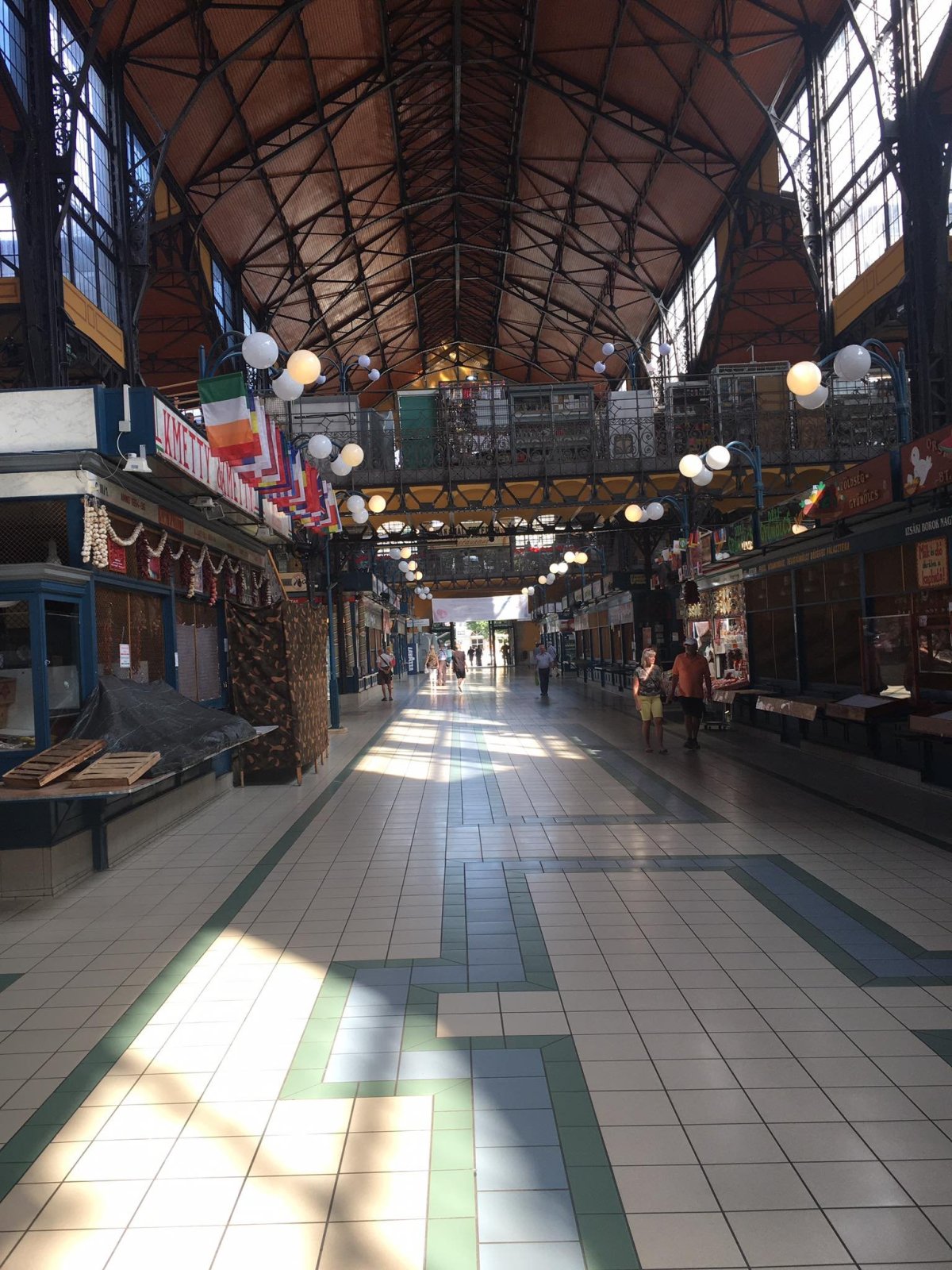 Interiér Velké tržnice