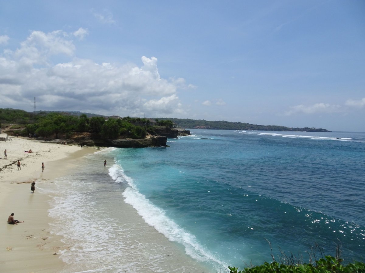 pláže Nusa Penidy