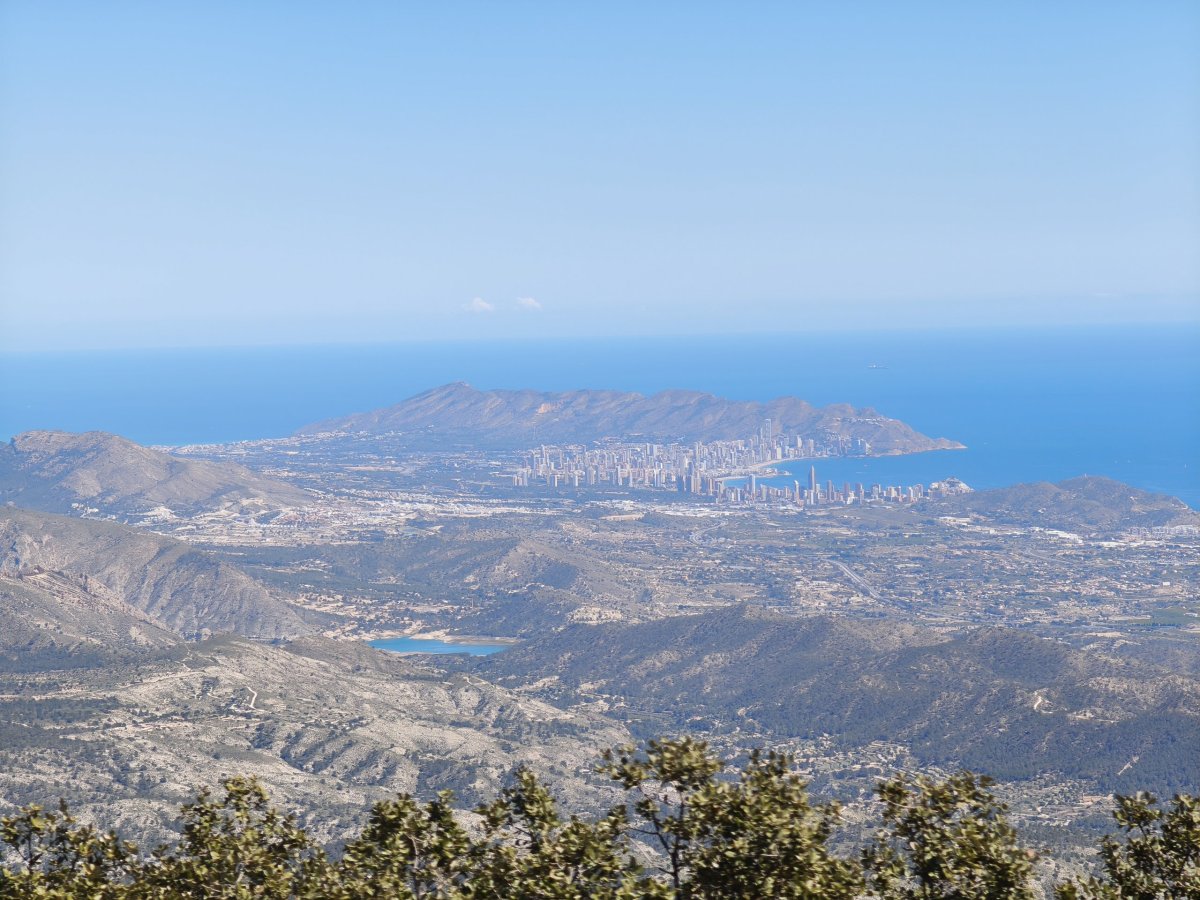 Výhledy na město Benidorm
