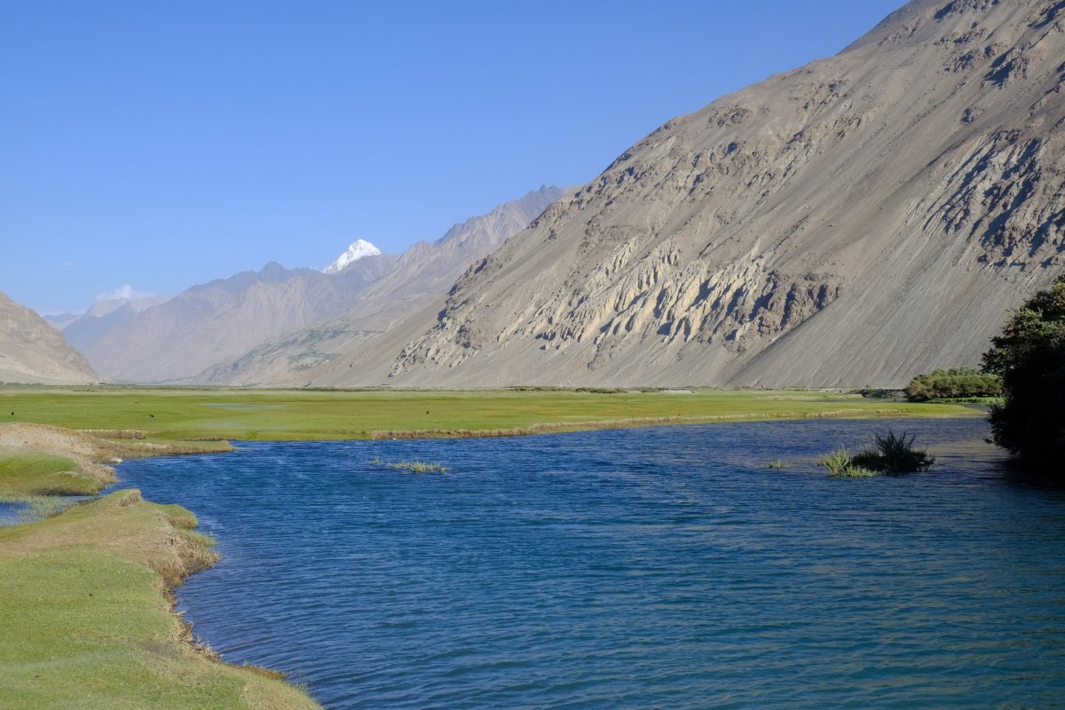 Hraniční řeka Panj