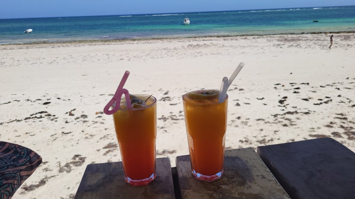 Passion fruit cocktail