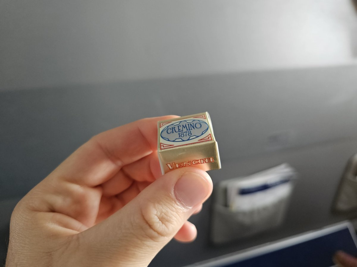 Čokoláda před přistáním