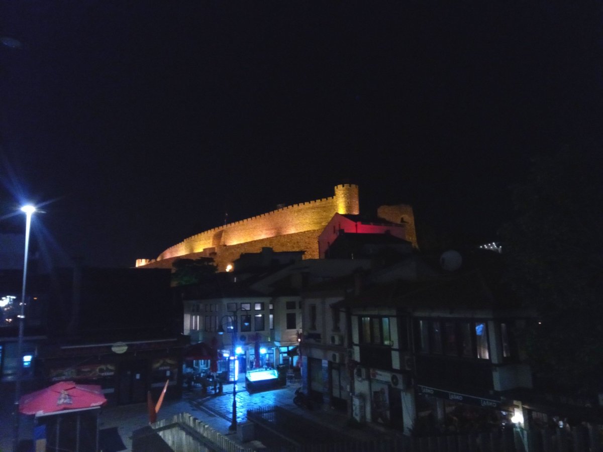 Pevnost Kale v noci
