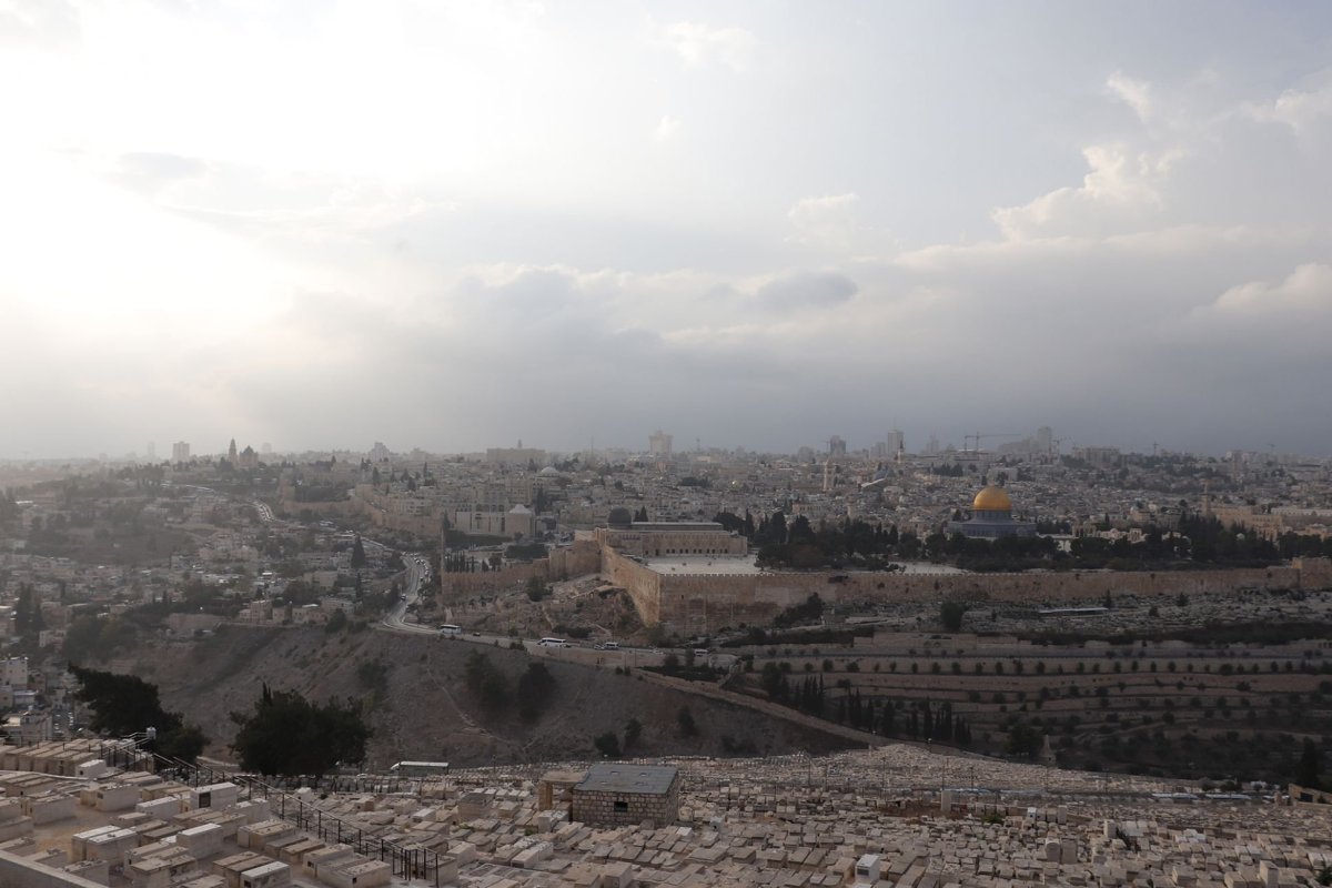 Jeruzalém z Olivetské hory