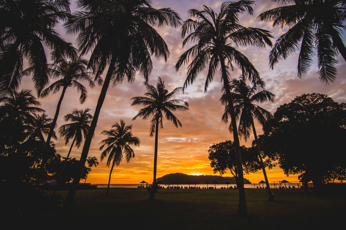 Západ slunce na Langkawi