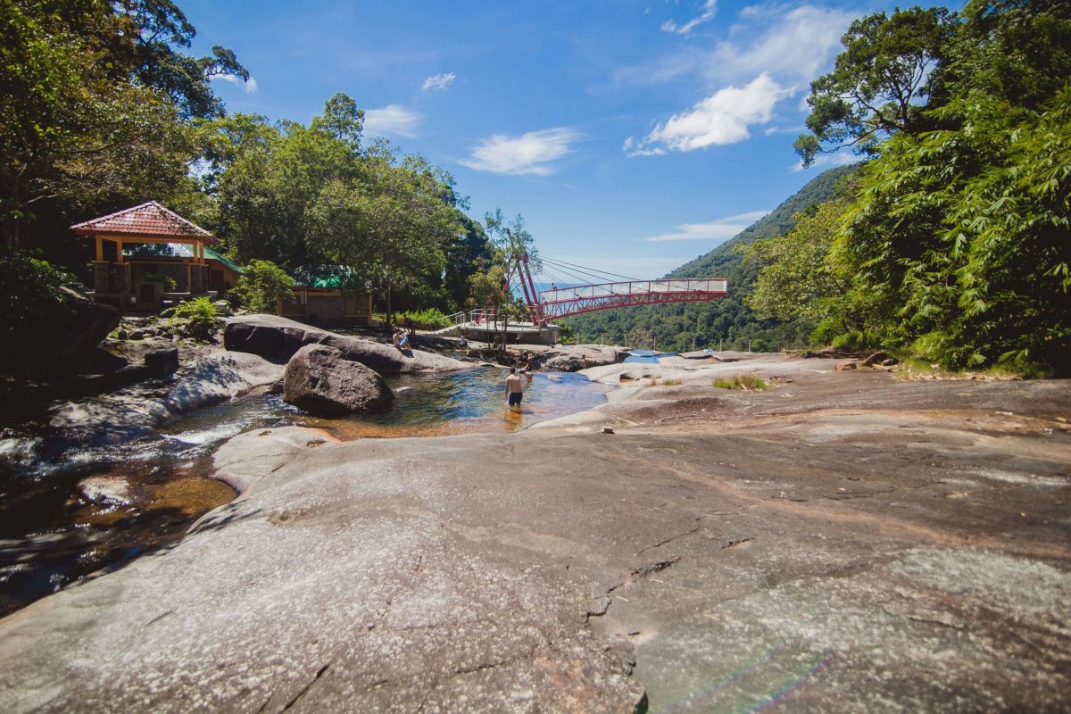 Vodopády Seven Wells