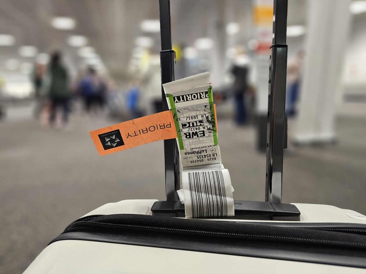 Prioritní baggage tag