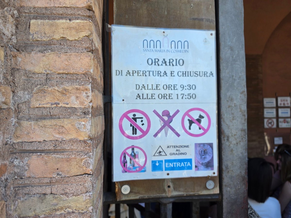 Otevírací doba Bocca della Verita