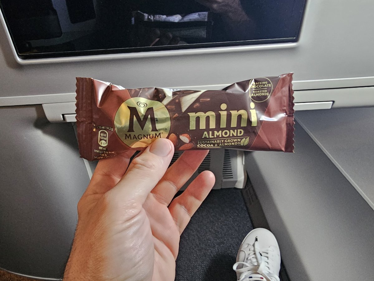 Zmrzlina před přistáním