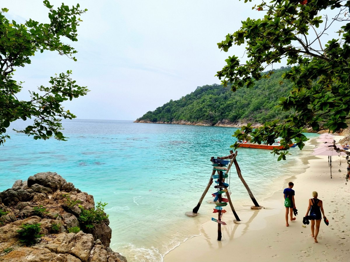 Cesta na Romantic Beach