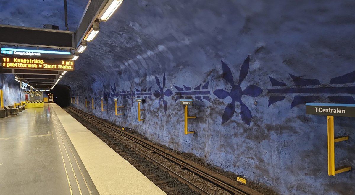 T-Centralen (modrá linka)
