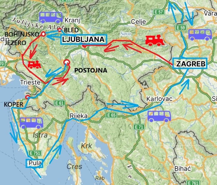 A pro info mapa mojí minulé cesty v roce 2003, když na ni v textu tolikrát odkazuji