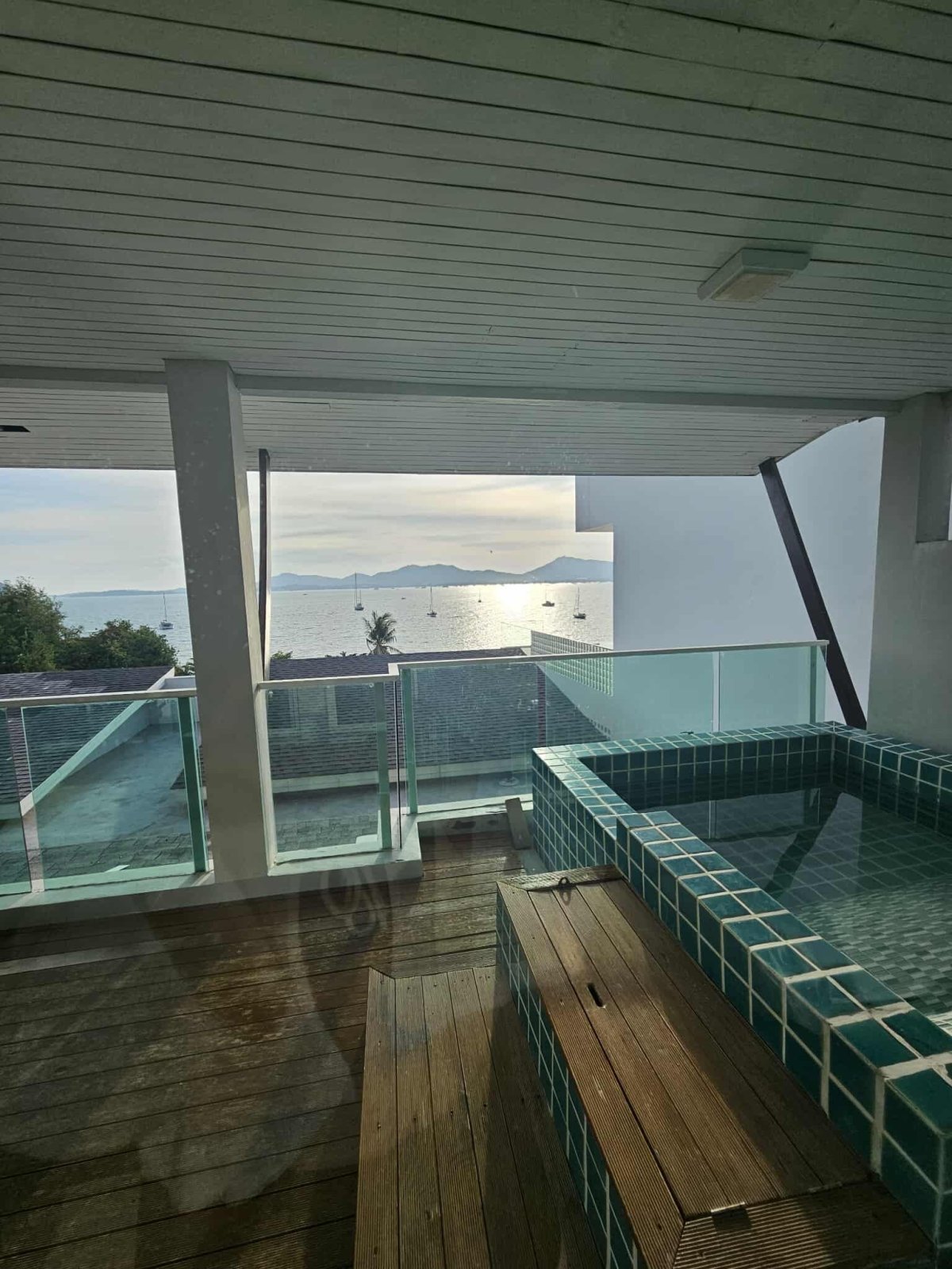 Výhled z apartmánu