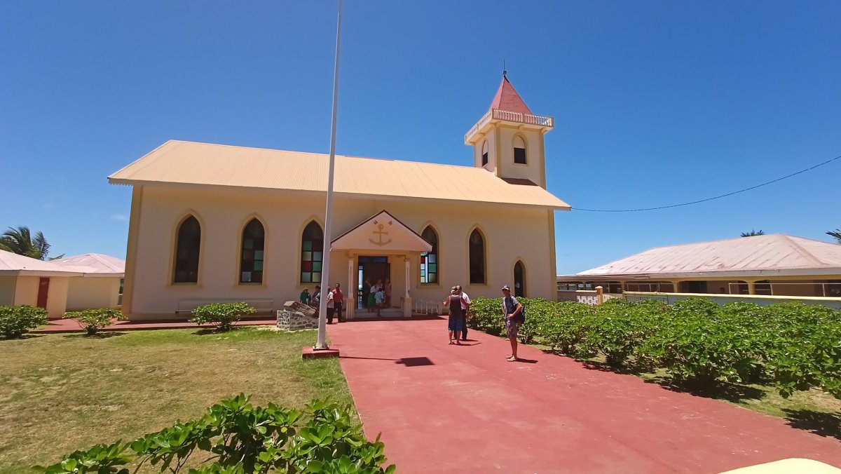 Kostelík na Maupiti