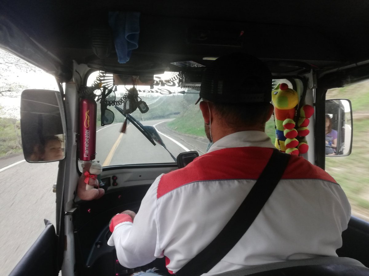 Cesta tuktukem zpět 