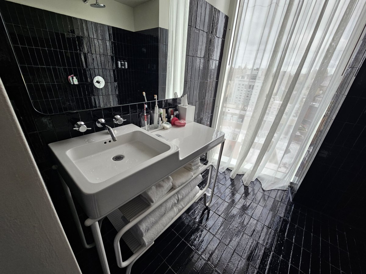 Koupelna s výhledem