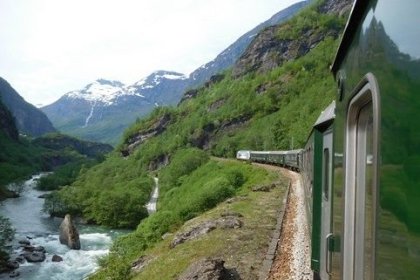 Údolím řeky Flåmselva