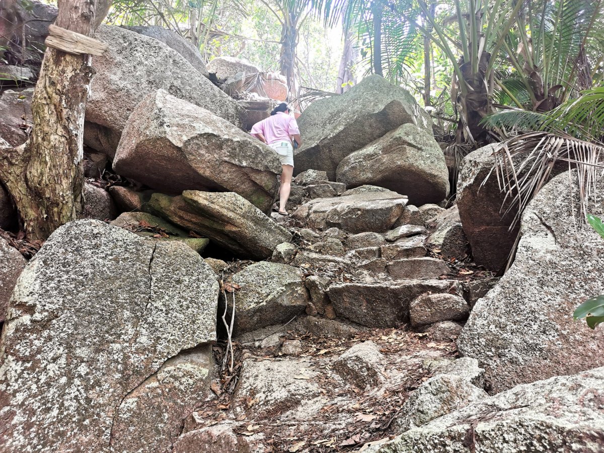 ...na další pláž...