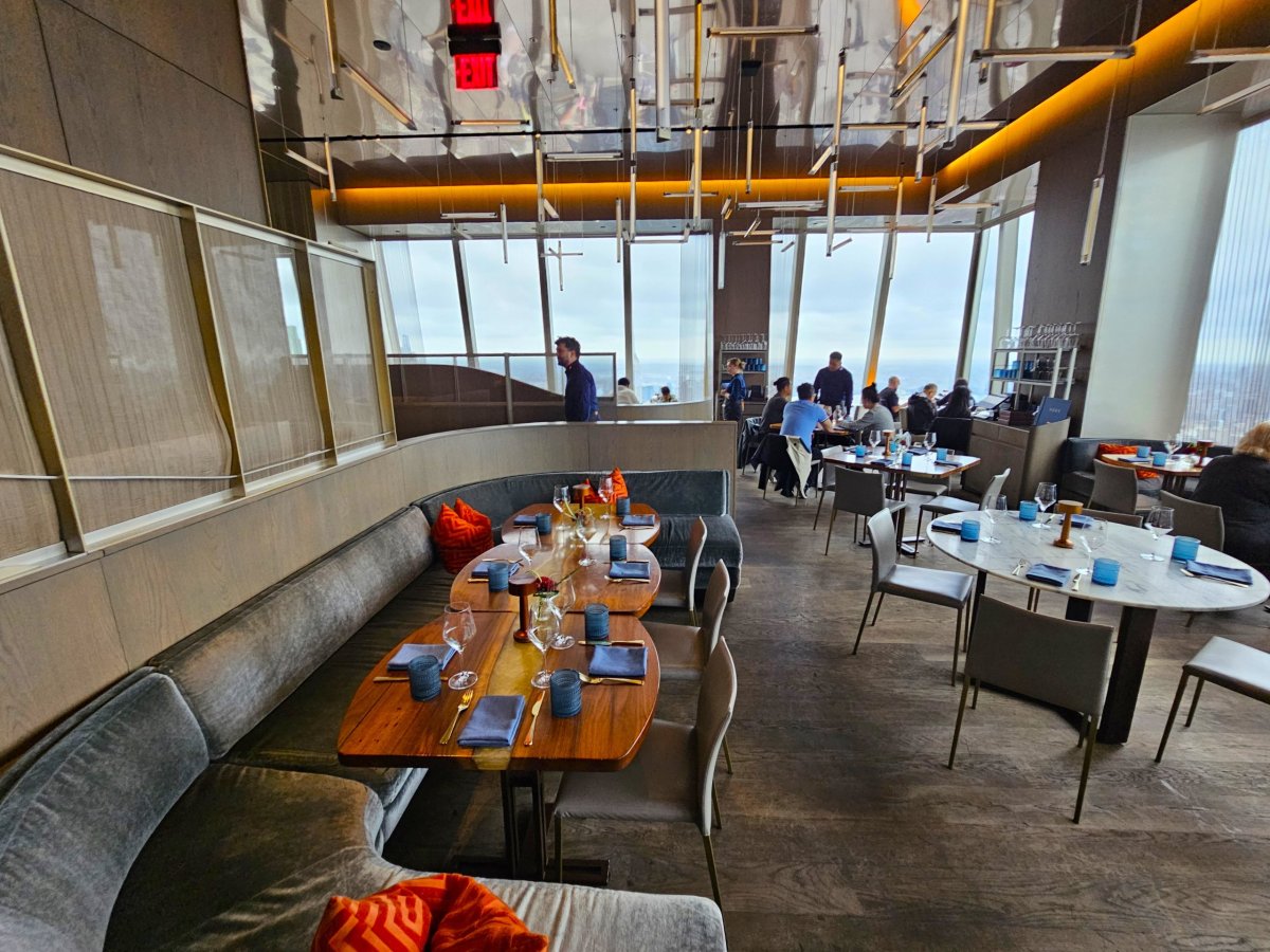 Prostředí restaurace Peak