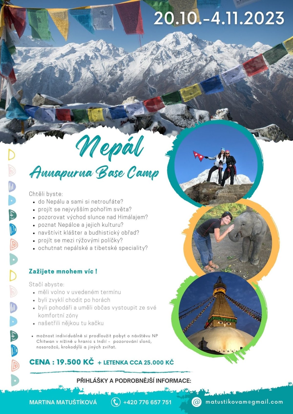 nebojte se a vyražte, stojí to za to