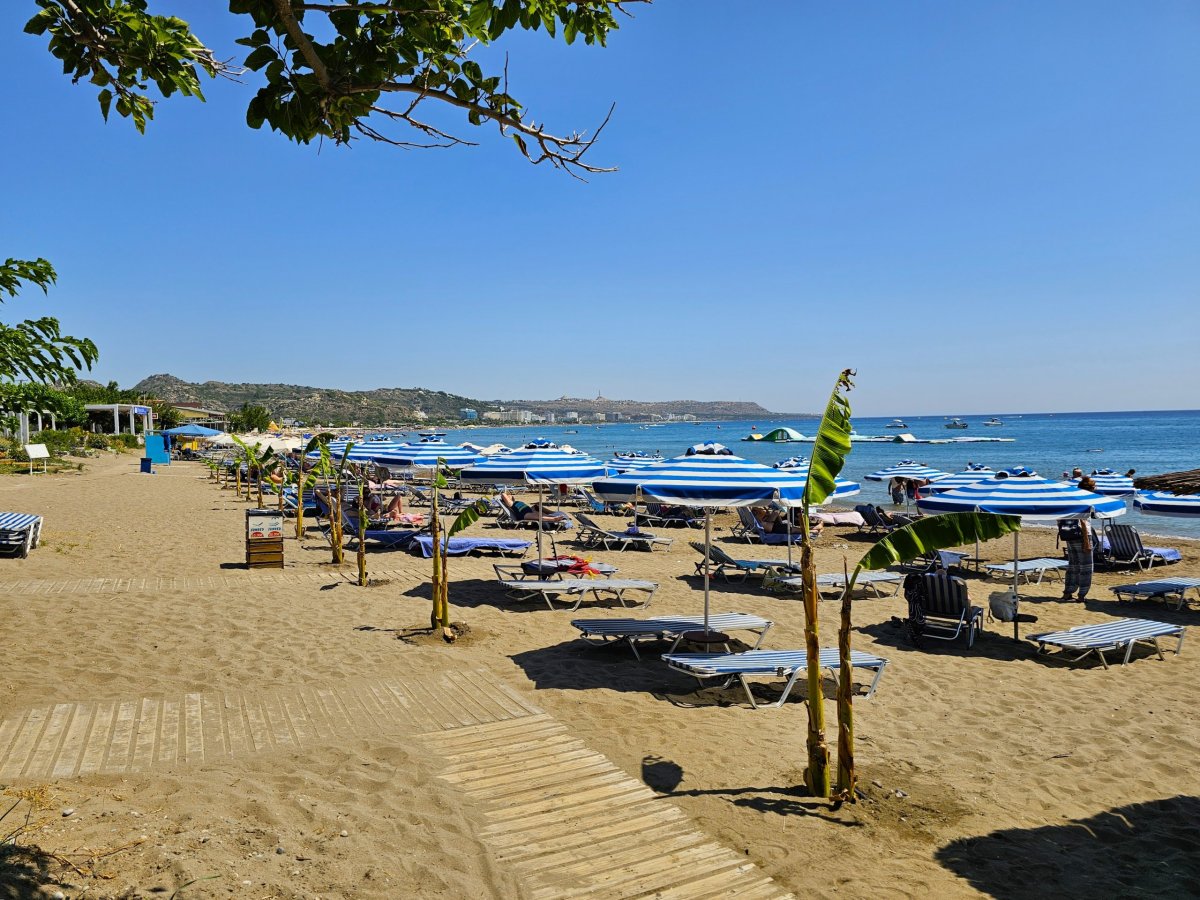 Hlavní pláž Faliraki