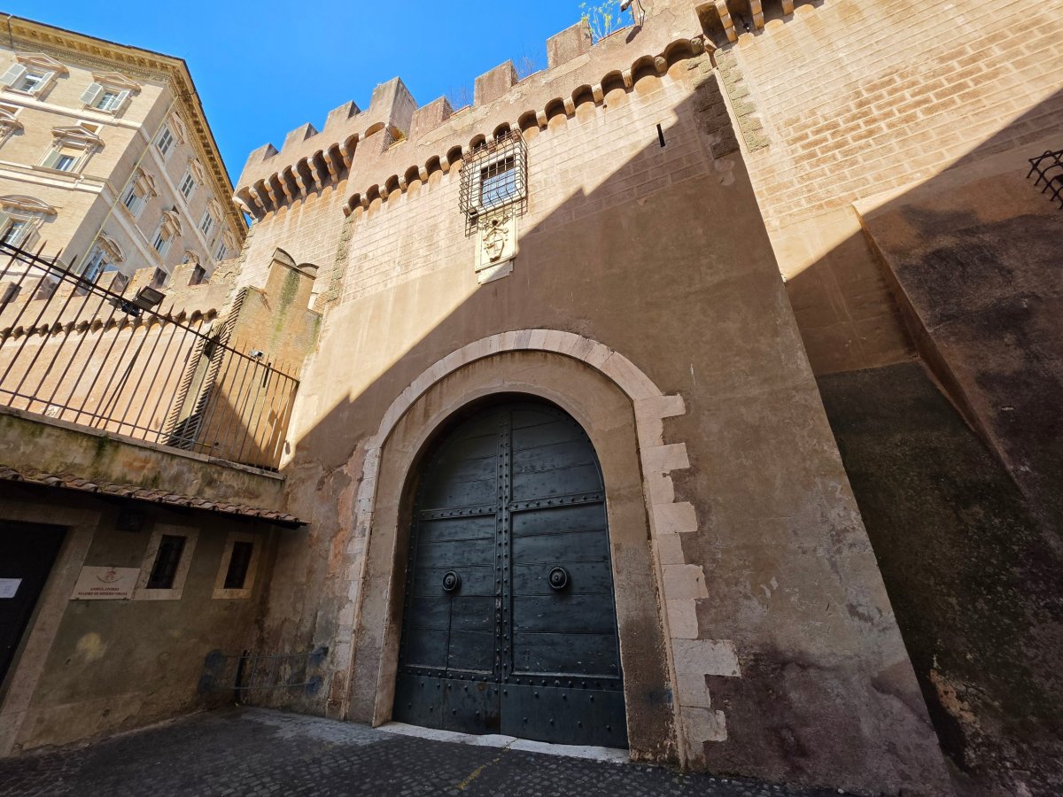 Vstup do Passetto di Borgo