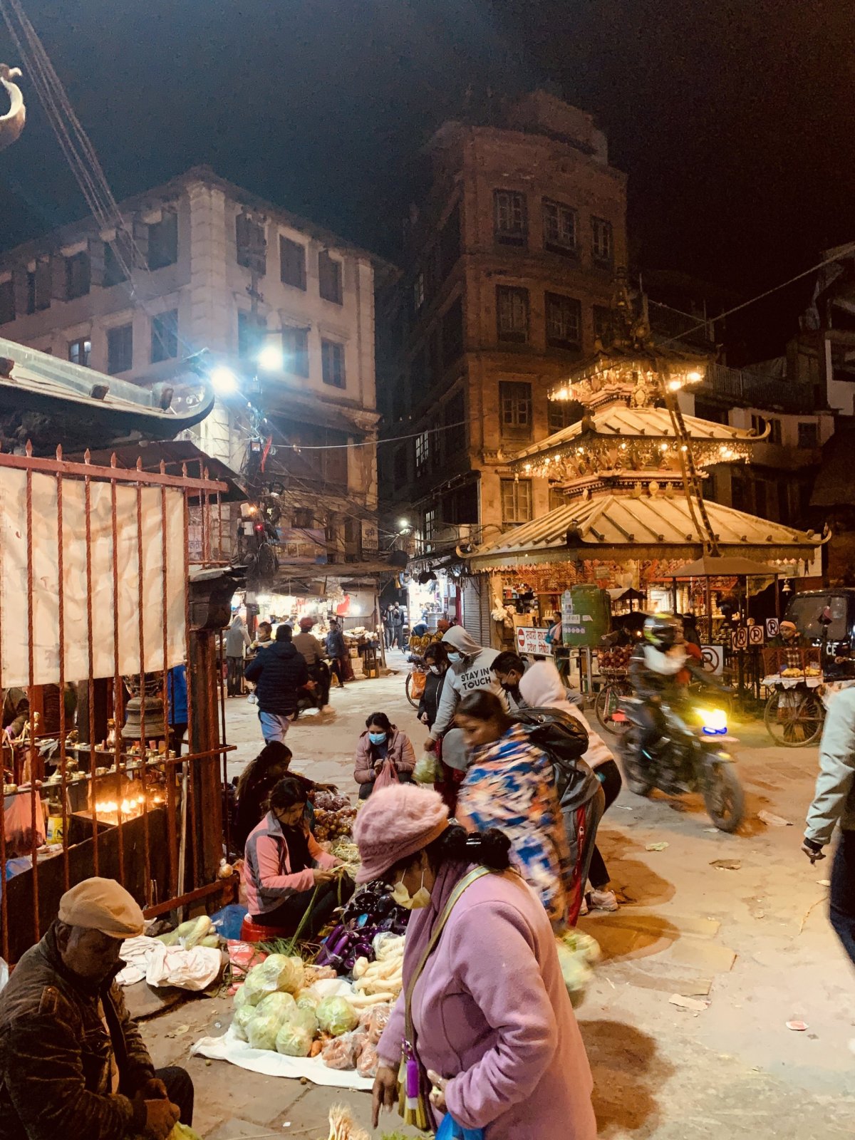 Večerný Káthmandu