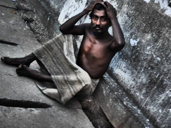 ...všudypřítomná chudoba v Tangalle