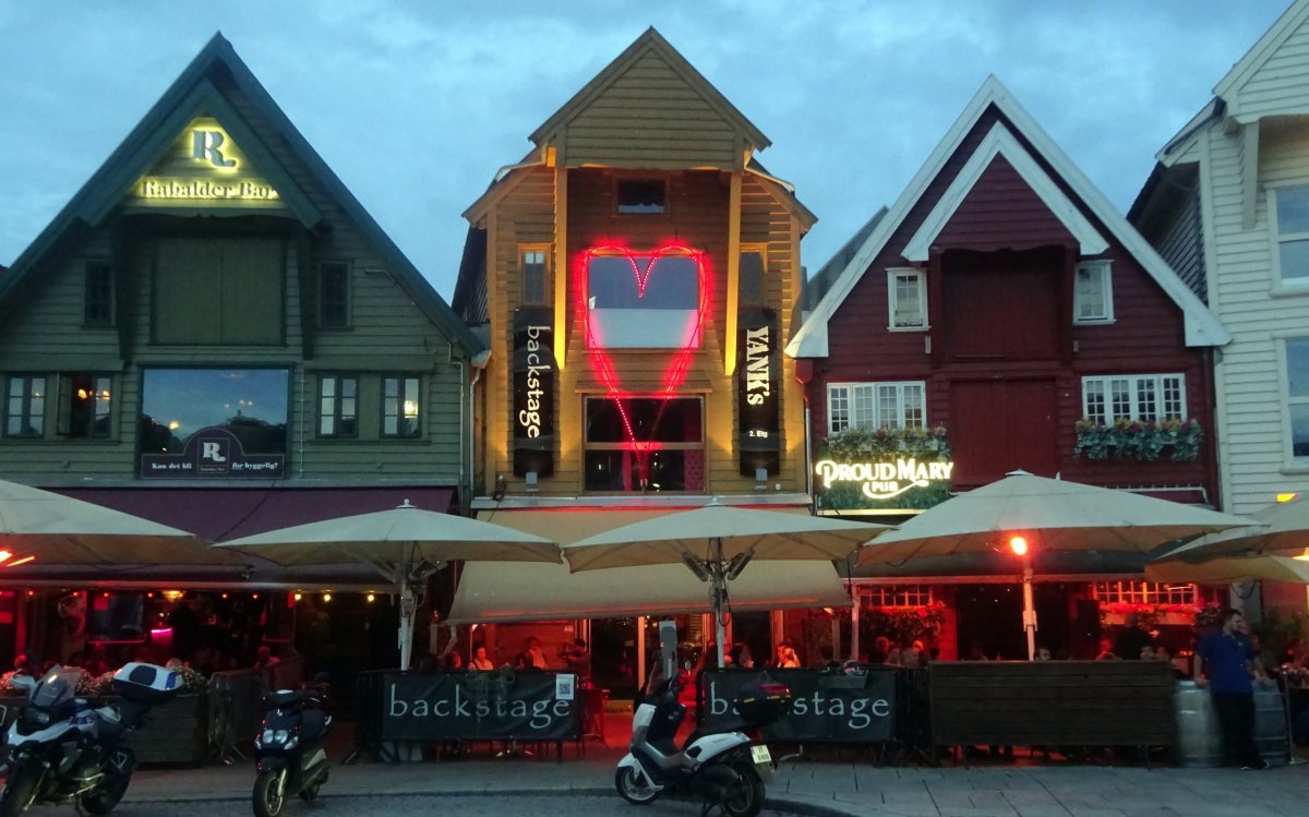 Hospody na nábřeží Skagen