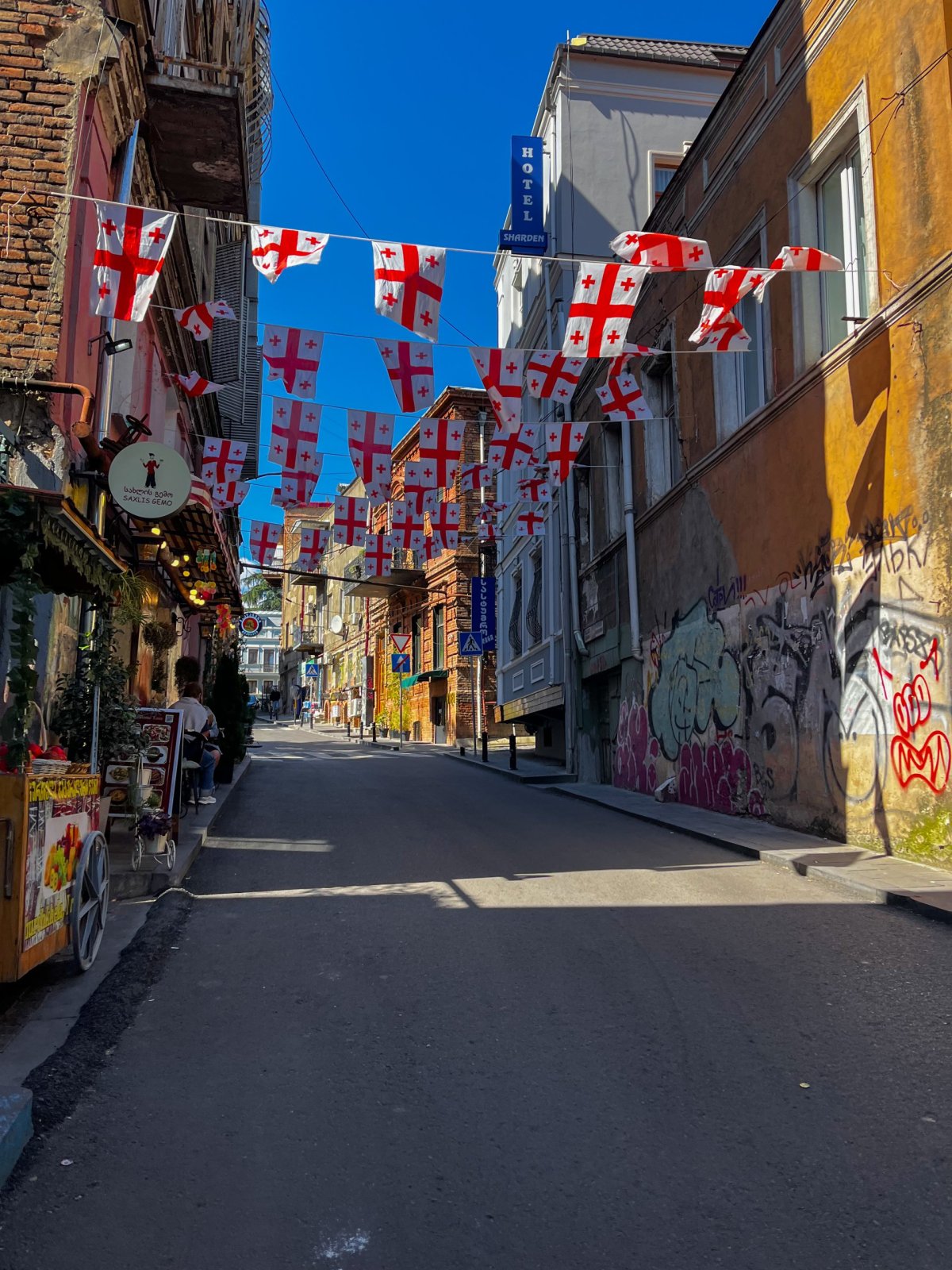 typická ulice centra města