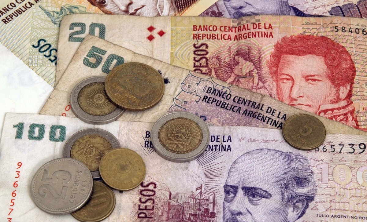 Argentinské pesos
