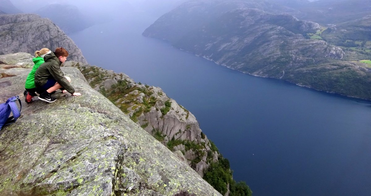 Výhled na Lysefjord