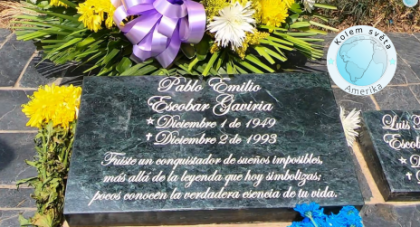 Hrob Pabla Escobara.