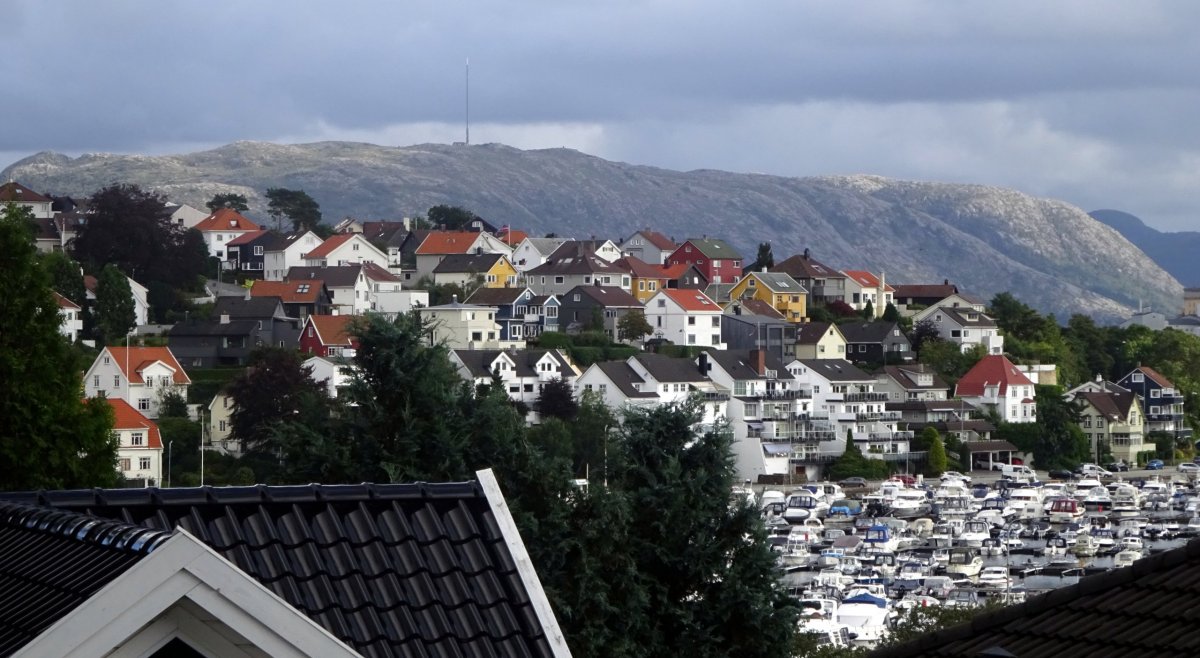 Stavanger u zátoky Hillevågsvannet