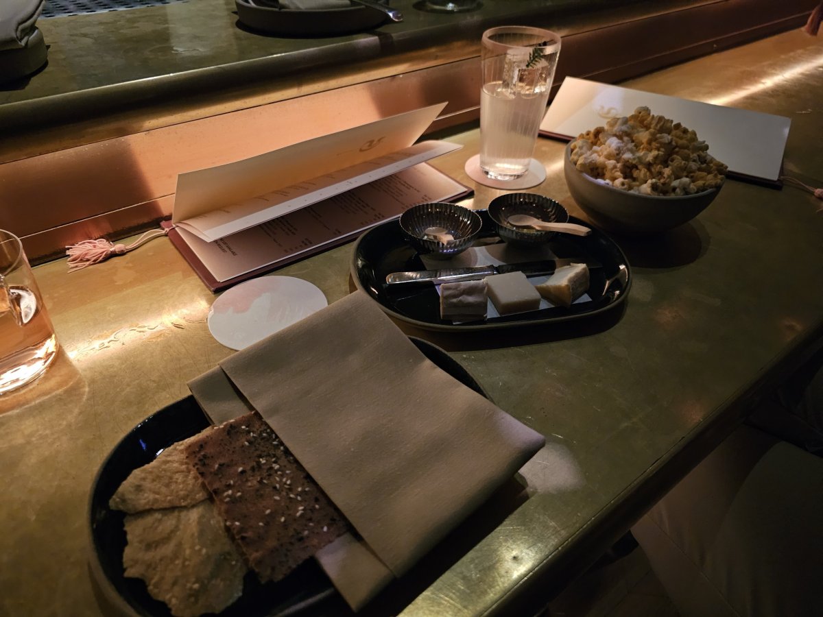 Občerstvení v Overstory