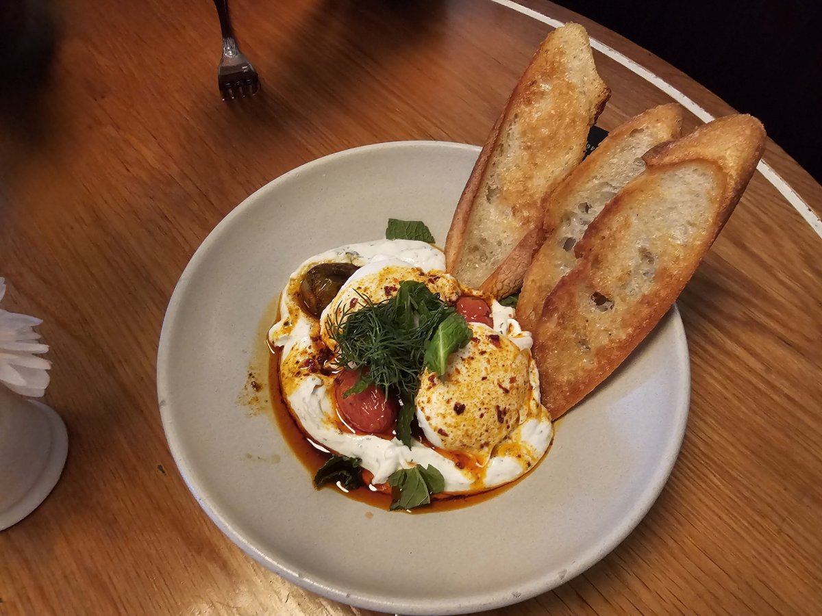 Snídaně, turecká vejce