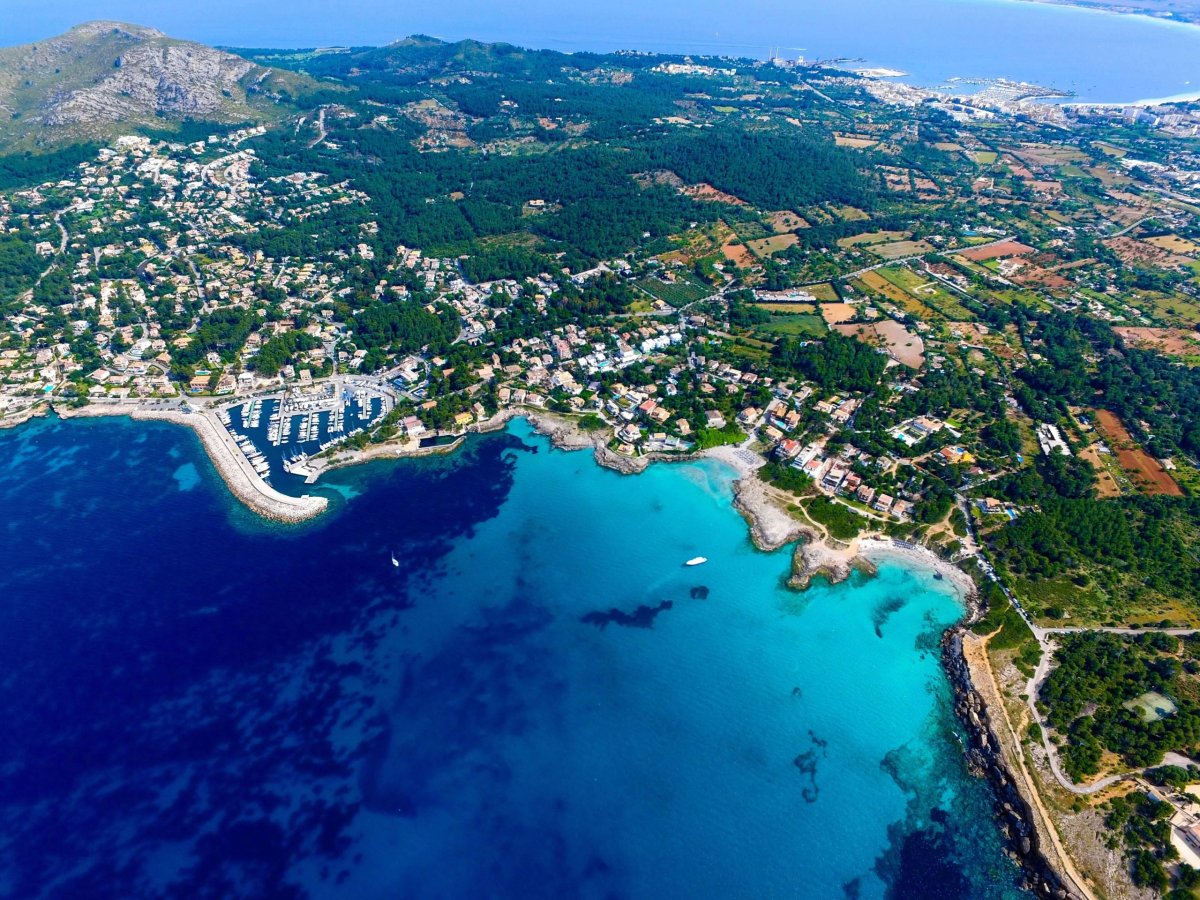 Mallorca z dronu