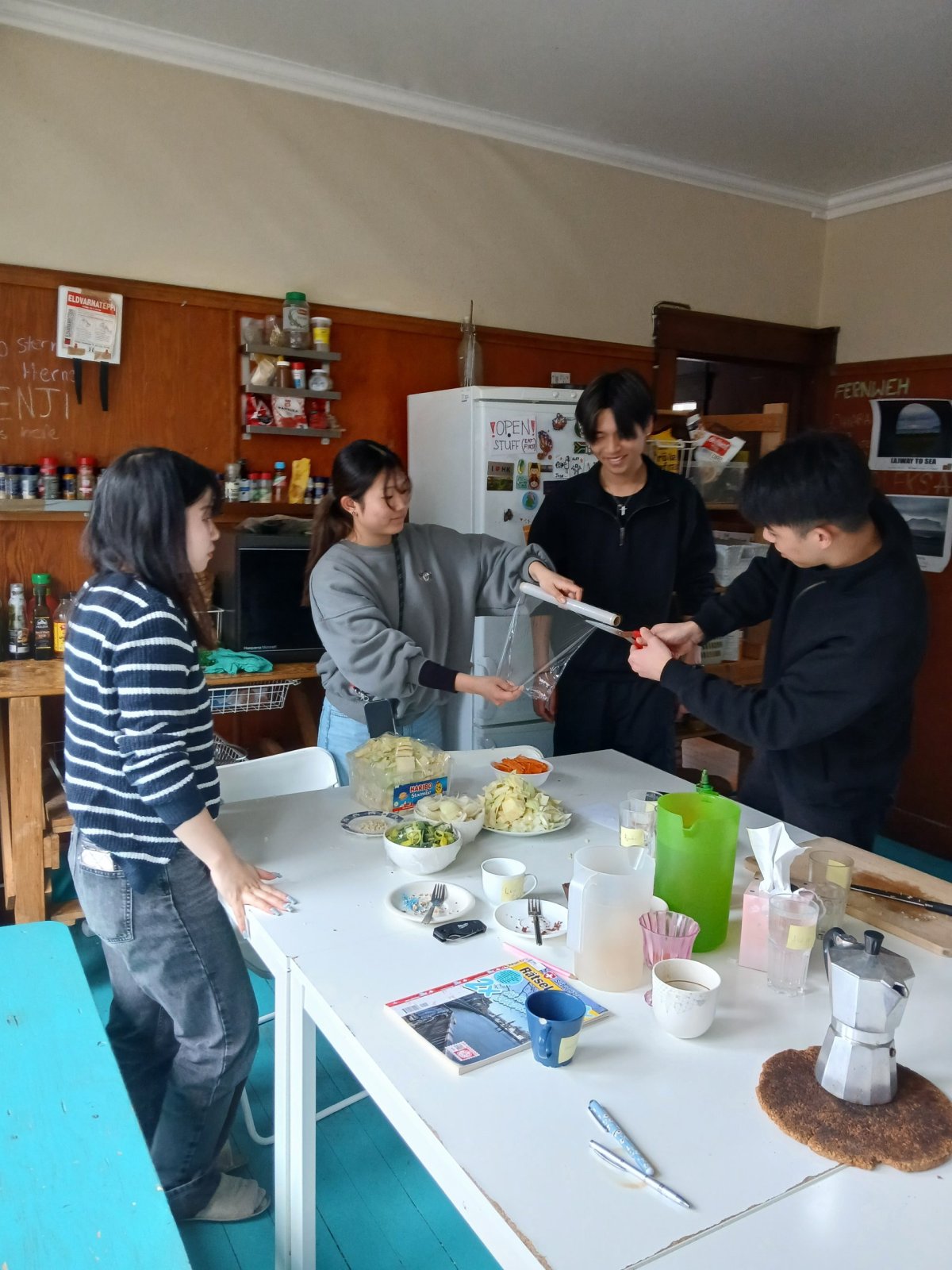 Příprava japonské večeře