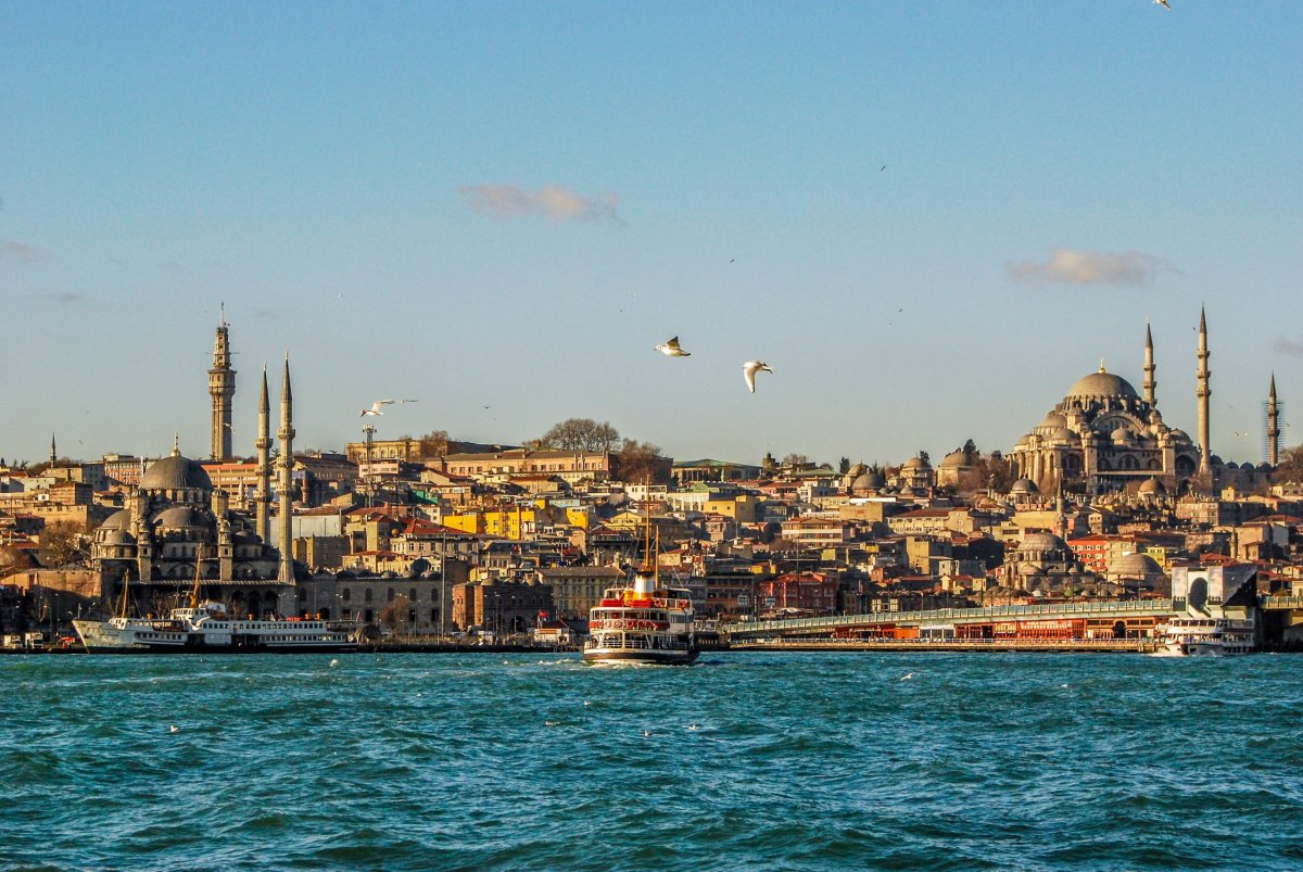 Plavba po Zlatém rohu, Istanbul