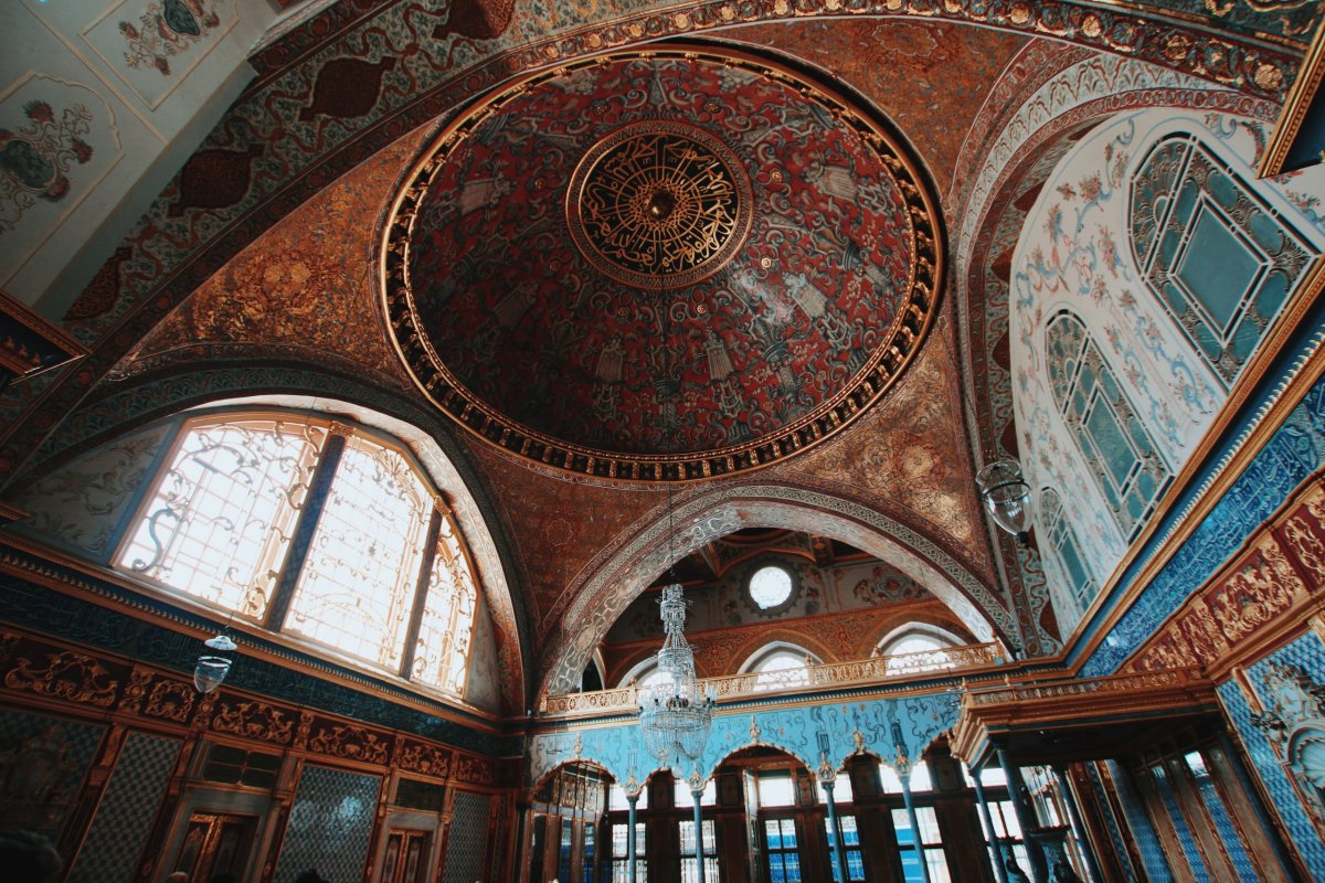 Interiéry paláce Topkapi, Istanbul