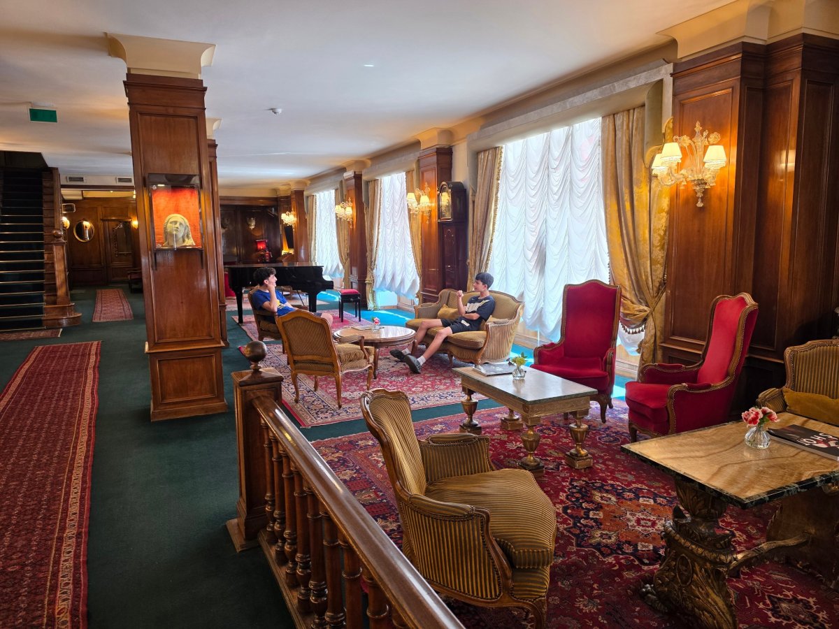 Lobby hotelu